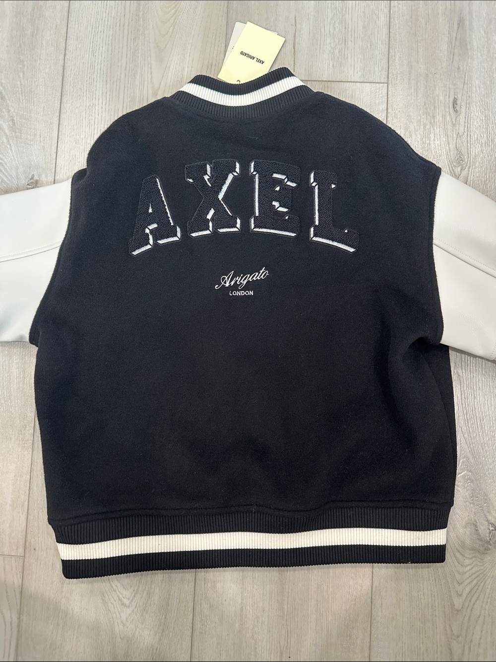 Axel Arigato Illusion Varsity Jacket – Black & White – Size M – NWT - Picture 7 of 7